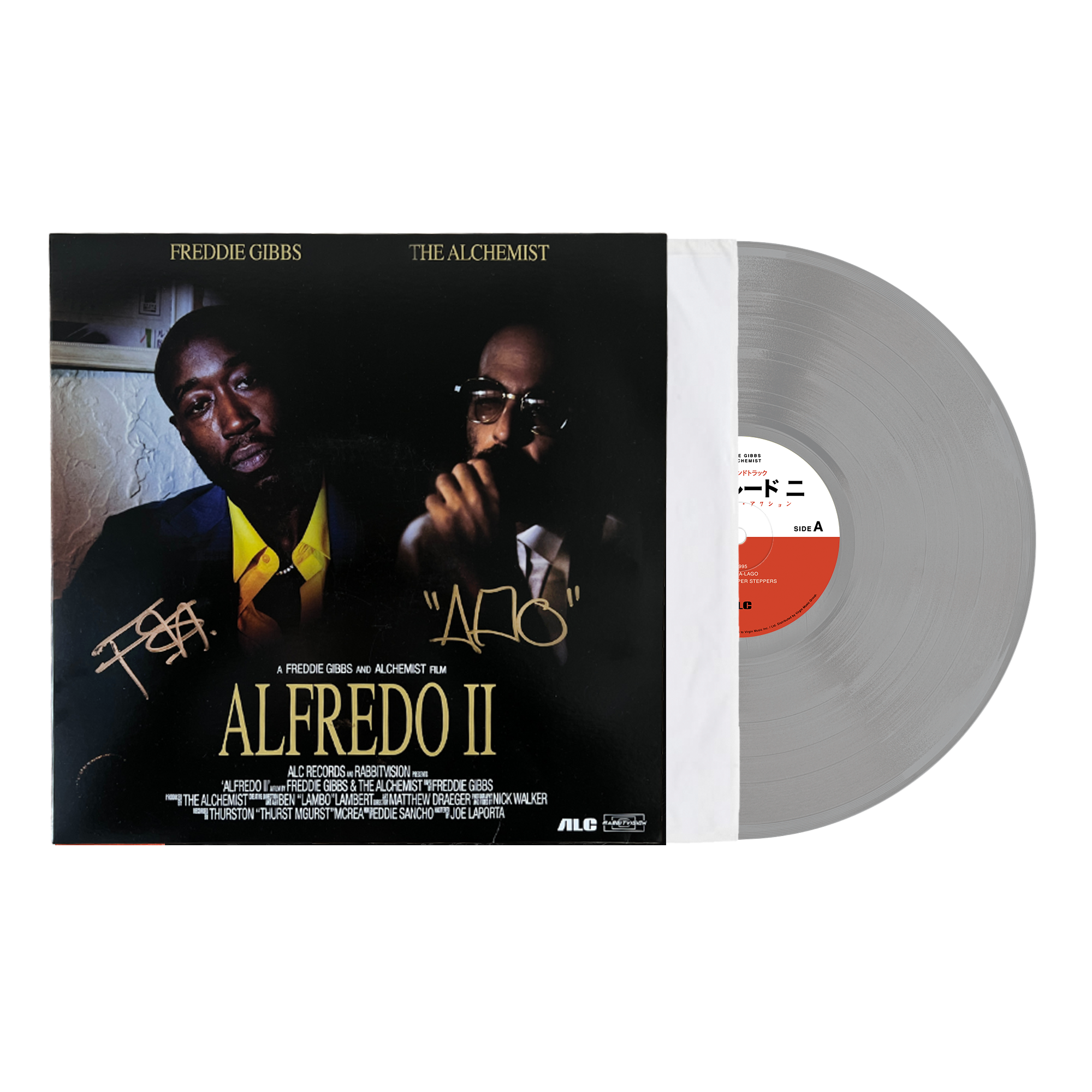 Alfredo II LP / (Signed Laser Disc Cover VInyl) – Alfredo's Tokyo