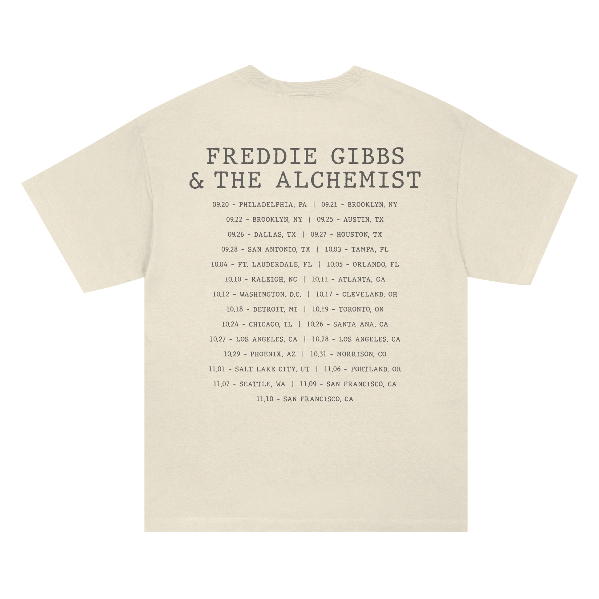 Alfredo World Tour Tee