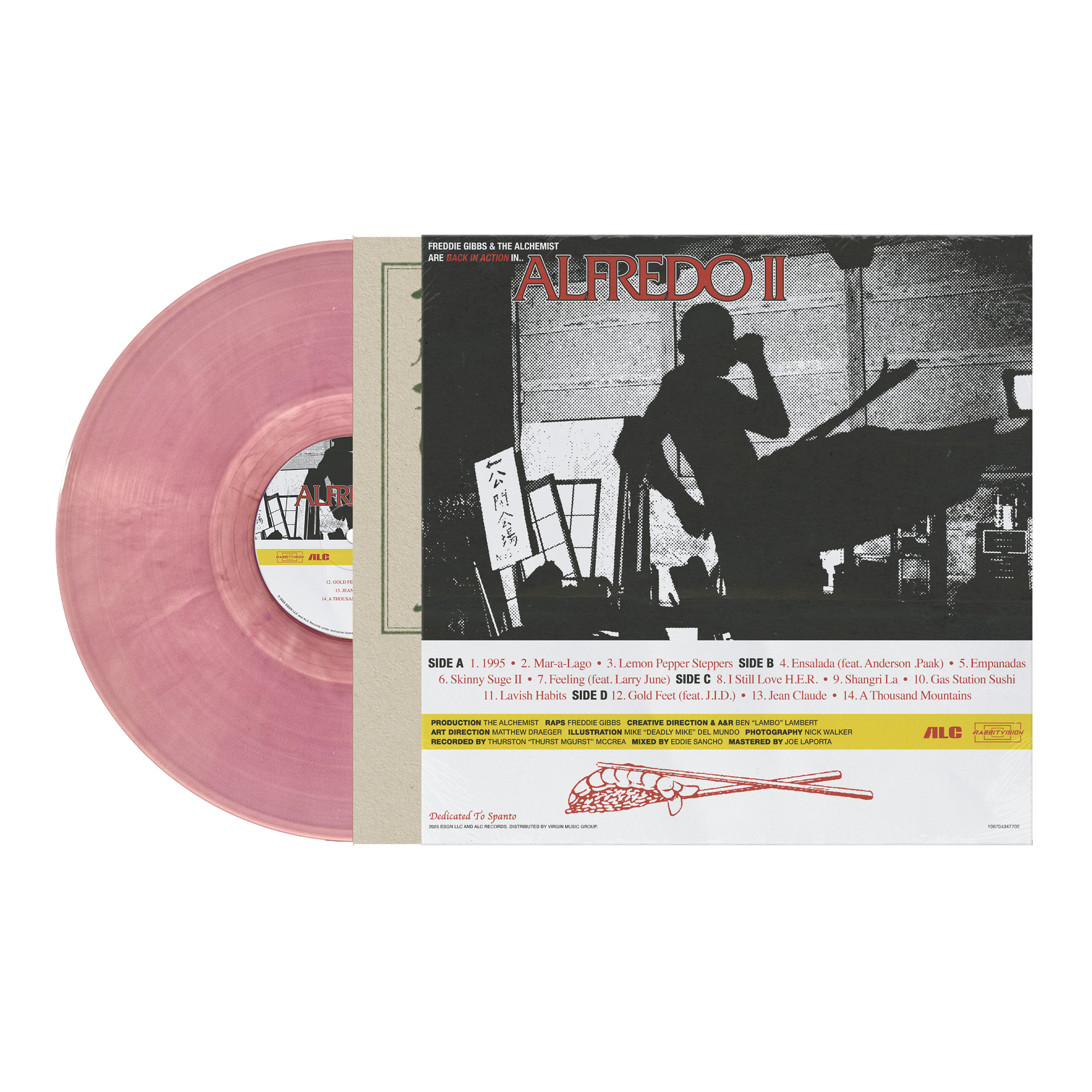 Alfredo II (Vodka Sauce 2LP Colored Vinyl)