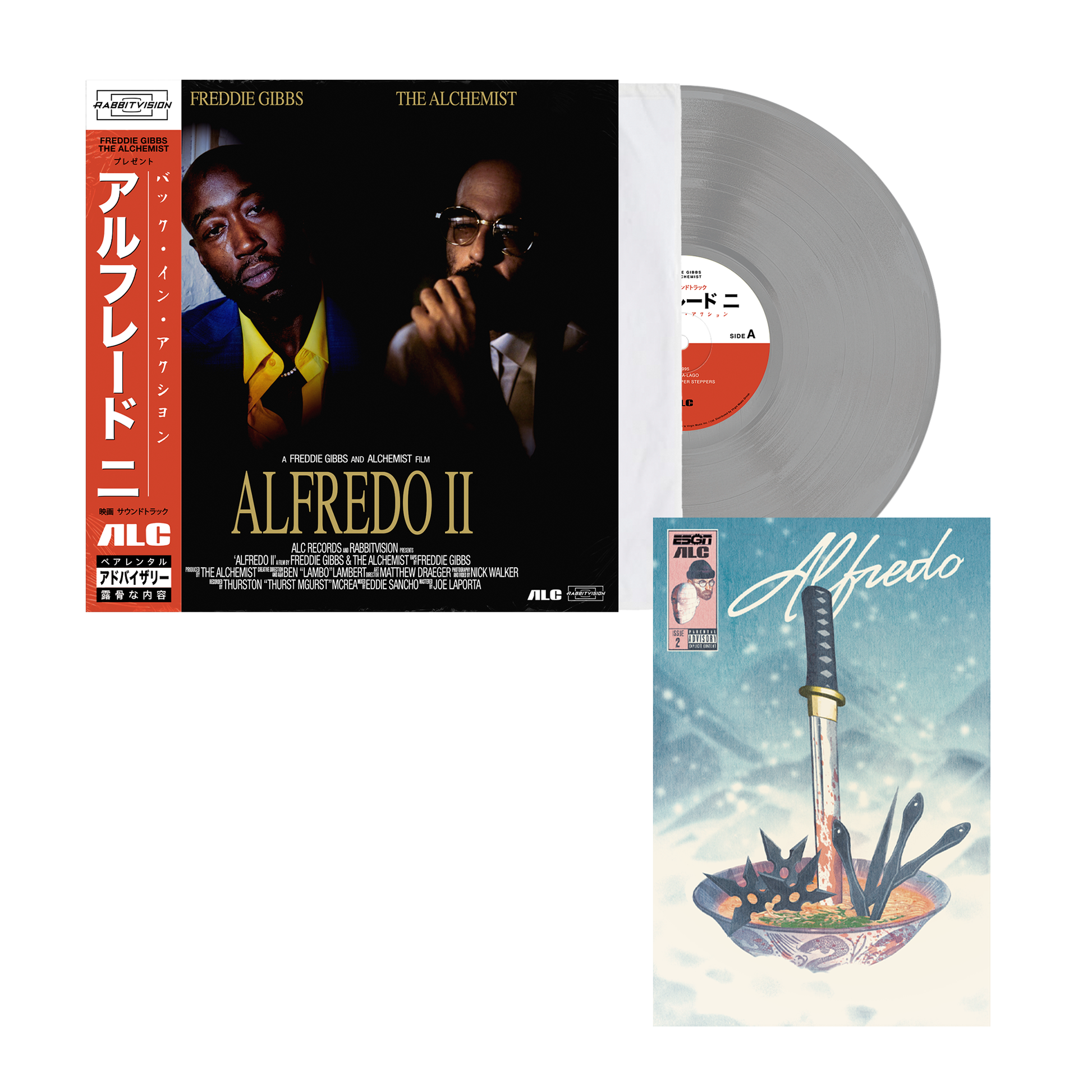Alfredo II LP /(Laser Disc Cover Vinyl)