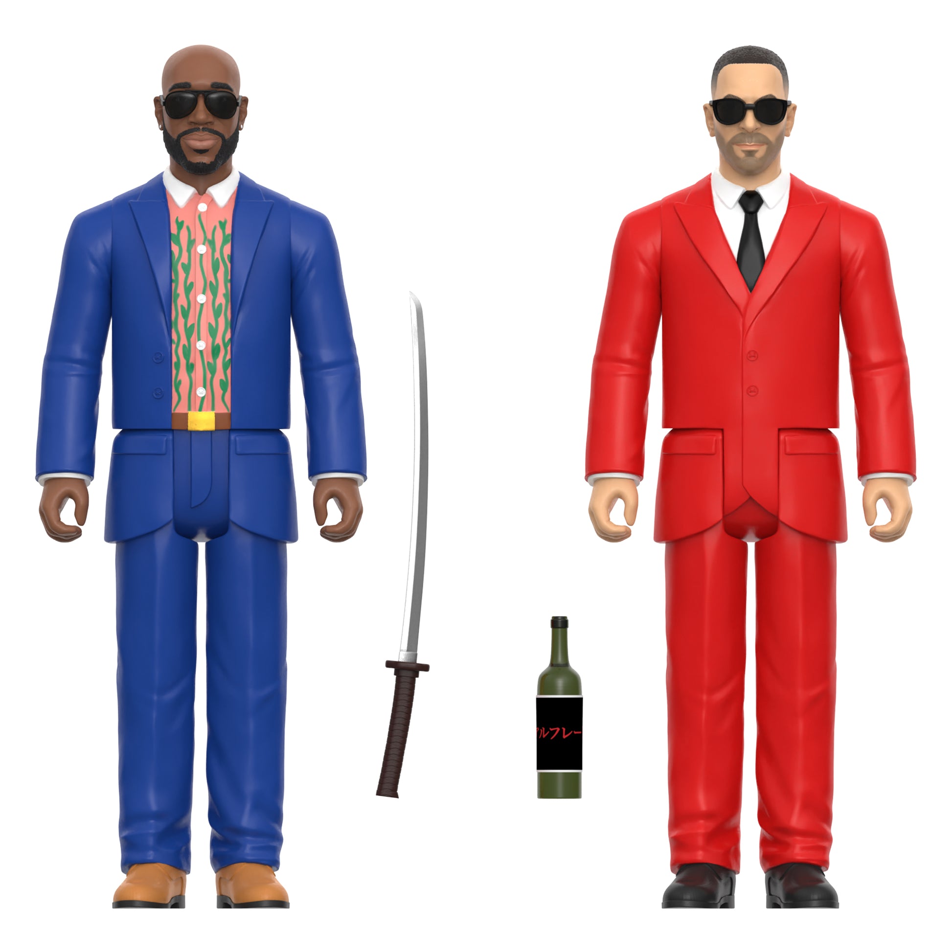 Alfredo 2 x Super 7 Action Figure Toy - 2 Pack