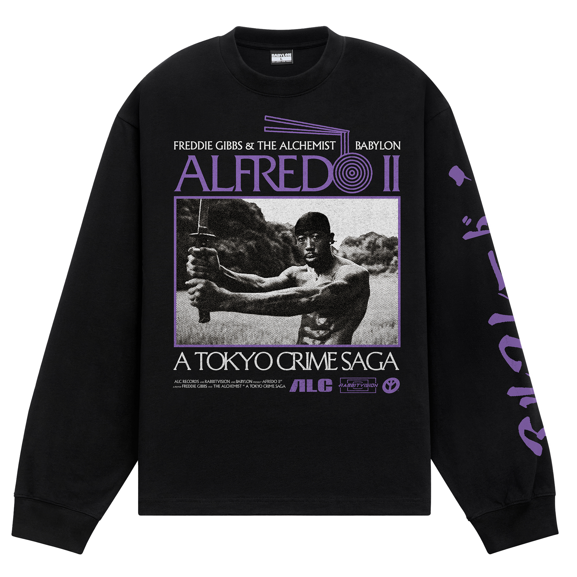 Alfredo II x Babylon Sword Longsleeve Tee