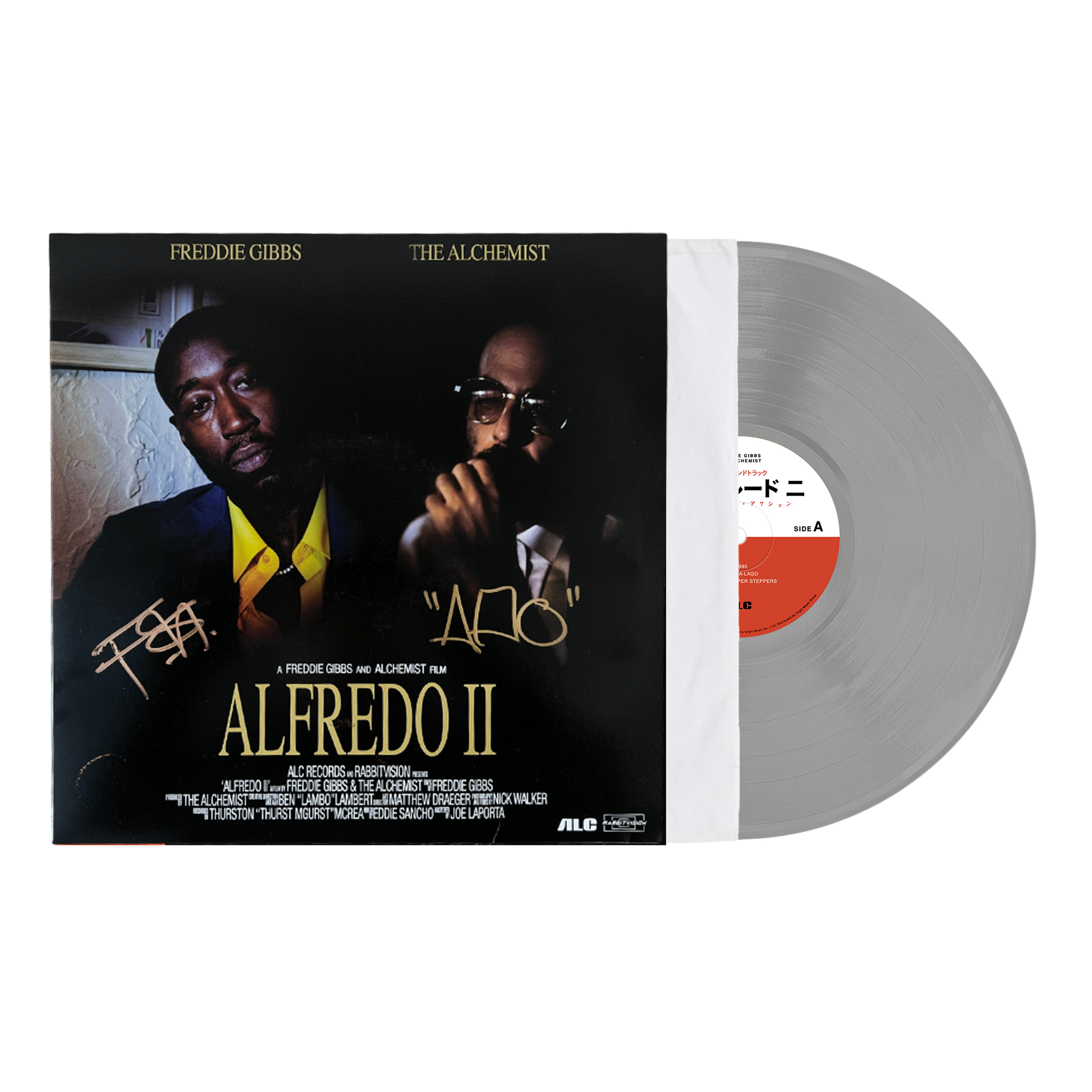 Alfredo II LP / (Signed Laser Disc Cover VInyl)